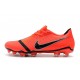 Zapatillas de Fútbol Nike Phantom Venom Elite FG Crimson Negro