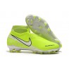 Nike Phantom Vision Elite FG Amarillo Fluorescente Blanco
