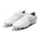 Zapatillas de Fútbol Nike Tiempo Legend 8 FG - Blanco Platino Gris