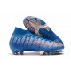 Botas Nike Mercurial Superfly 7 Elite FG Azul Rojo