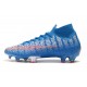 Botas Nike Mercurial Superfly 7 Elite FG Azul Rojo