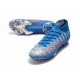 Botas Nike Mercurial Superfly 7 Elite FG Azul Rojo
