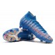 Botas Nike Mercurial Superfly 7 Elite FG Azul Rojo