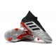 Botas y Zapatillas de Fútbol adidas Predator 19.1 FG - Metal Negro Rojo
