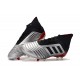 Botas y Zapatillas de Fútbol adidas Predator 19.1 FG - Metal Negro Rojo