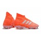 Botas y Zapatillas de Fútbol adidas Predator 19.1 FG - Naranja Blanco