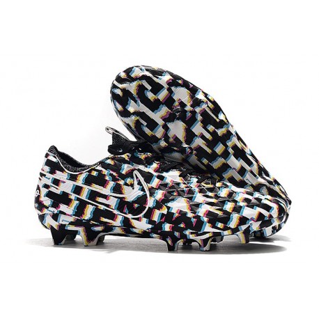 Zapatillas de Fútbol Nike Tiempo Legend 8 FG - Negro Blanco