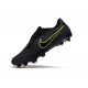 Zapatillas Nike Phantom Venom Elite FG Negro Amarillo Fluorescente