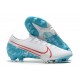 Botas de fútbol Nike Mercurial Vapor 13 Elite FG Blanco Azul