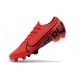 Botas de fútbol Nike Mercurial Vapor 13 Elite FG Rojo Negro