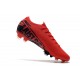 Botas de fútbol Nike Mercurial Vapor 13 Elite FG Rojo Negro