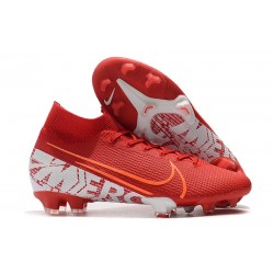 Botas Nike Mercurial Superfly 7 Elite FG Rojo Blanco