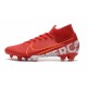 Botas Nike Mercurial Superfly 7 Elite FG Rojo Blanco