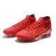 Botas Nike Mercurial Superfly 7 Elite FG Rojo Blanco