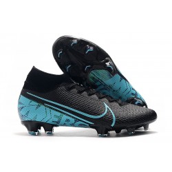 Botas Nike Mercurial Superfly 7 Elite FG Negro Azul