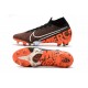 Nike Zapatillas de Fútbol Mercurial Superfly VII Elite FG Negro Blanco Hyper Crimson