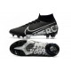 Nike Mercurial Superfly VII Elite FG Negro Gris Metalizado Gris