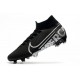Nike Mercurial Superfly VII Elite FG Negro Gris Metalizado Gris