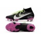 Nike Zapatillas de Fútbol Mercurial Superfly VII Elite FG Negro Blanco Violeta