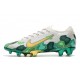 Nike Zapatillas Mercurial Vapor XIII 360 Elite FG Mbappe Gris Verde Oro