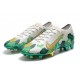 Nike Zapatillas Mercurial Vapor XIII 360 Elite FG Mbappe Gris Verde Oro