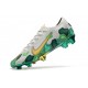 Nike Zapatillas Mercurial Vapor XIII 360 Elite FG Mbappe Gris Verde Oro