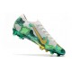 Nike Zapatillas Mercurial Vapor XIII 360 Elite FG Mbappe Gris Verde Oro
