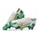 Nike Zapatillas Mercurial Vapor XIII 360 Elite FG Mbappe Gris Verde Oro