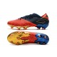 Zapatos de fútbol adidas Nemeziz Messi 19.1 FG X Marvel Rojo Azul Negro
