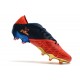 Zapatos de fútbol adidas Nemeziz Messi 19.1 FG X Marvel Rojo Azul Negro