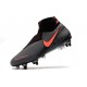 Nike Phantom VSN Elite DF SG-Pro AC Gris Oscuro Mango Brillante Negro