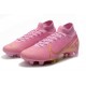 Nike Zapatillas de Fútbol Mercurial Superfly VII Elite FG Rosa Oro