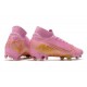 Nike Zapatillas de Fútbol Mercurial Superfly VII Elite FG Rosa Oro