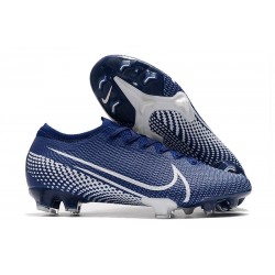 Botas Nike Mercurial Vapor 13 Elite FG ACC Azul Blanco