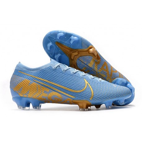 Botas Nike Mercurial Vapor 13 Elite FG ACC Azul Oro