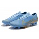 Botas Nike Mercurial Vapor 13 Elite FG ACC Azul Oro
