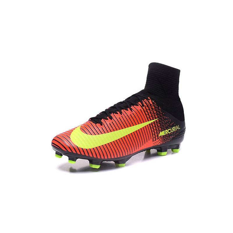 Botas de Fútbol Nike Mercurial Superfly V DF FG - Rojo Naranja