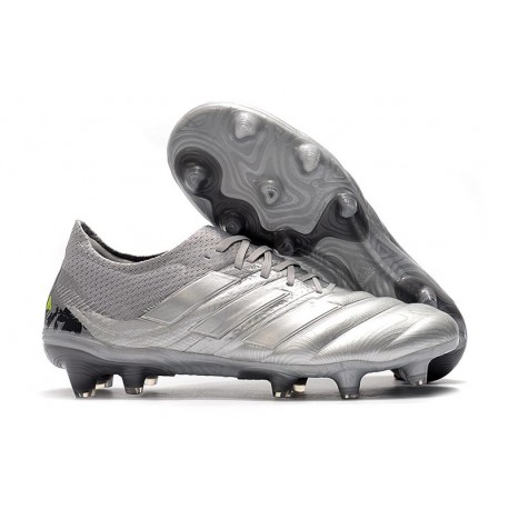 Adidas COPA 20.1 FG Botas de Futbol Cesped ARTIFICIAL Silver Amarillo