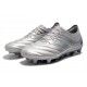 Adidas COPA 20.1 FG Botas de Futbol Cesped ARTIFICIAL Silver Amarillo