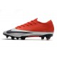 Nike Mercurial Vapor 13 Elite FG Future DNA Rojo Plata Negro
