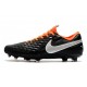Zapatillas de Fútbol Nike Tiempo Legend 8 FG - Negro Naranja Blanco