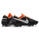 Zapatillas de Fútbol Nike Tiempo Legend 8 FG - Negro Naranja Blanco