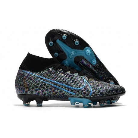 Nike Mercurial Superfly VII Elite AG-Pro Negro Azul