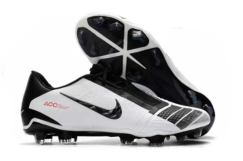 Botas de Futbol Nike Phantom Vnm Elite FG Blanco Negro Rojo
