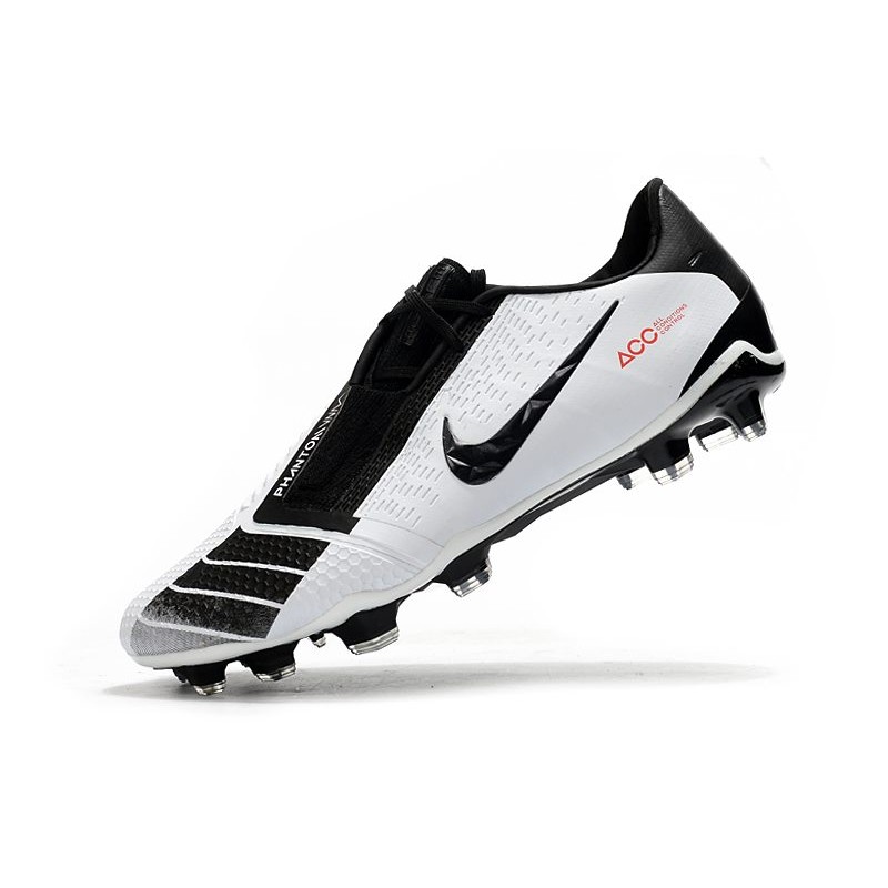 Botas de Futbol Nike Phantom Vnm Elite FG Blanco Negro Rojo