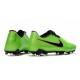 Botas de Futbol Nike Phantom Vnm Elite FG Verde Strike Negro