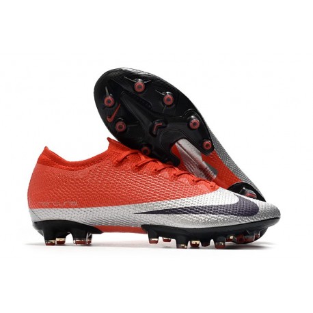 Nike Mercurial Vapor XIII Elite AG-PRO Rojo Metal Negro