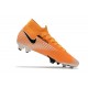 Botas Nike Mercurial Superfly 7 Elite DF FG Láser Naranja Negro Blanco