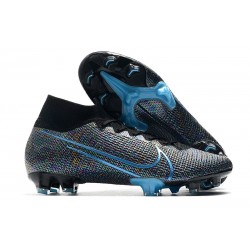 Botas Nike Mercurial Superfly 7 Elite DF FG Negro Azul