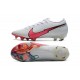 Botas Nike Mercurial Vapor 13 Elite FG ACC Blanco Carmesí